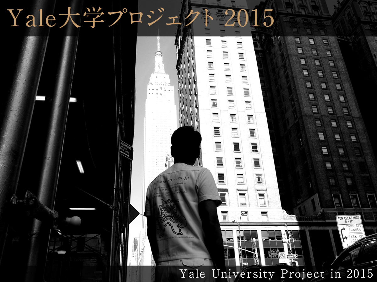 Yale大学プロジェクト 2015(Yale University Project in 2015